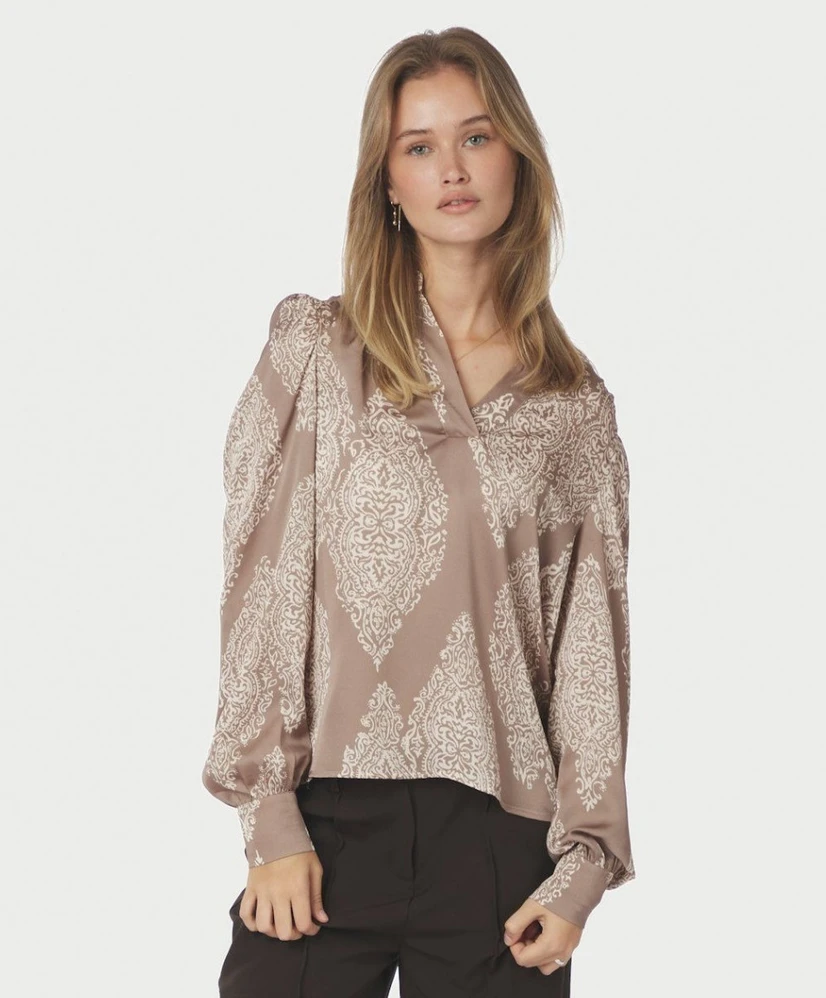 Neo Noir Blouse Rosslyn Paisley