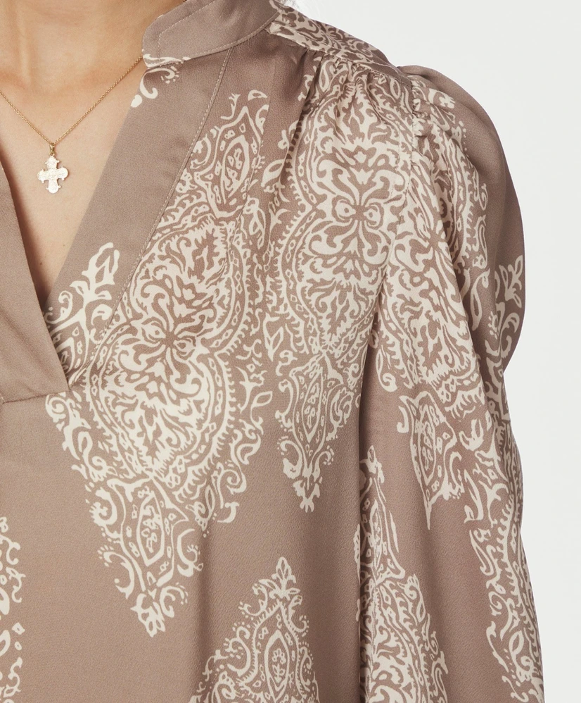 Neo Noir Blouse Rosslyn Paisley