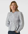 Neo Noir Blouse Smock Check