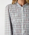Neo Noir Blouse Smock Check