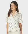 Neo Noir Blouse Torana Dotted