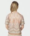 Neo Noir Blouse Torana Flower Border