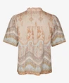 Neo Noir Blouse Torana Flower Border