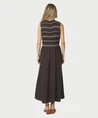 Neo Noir Jurk Atika Deco Smock