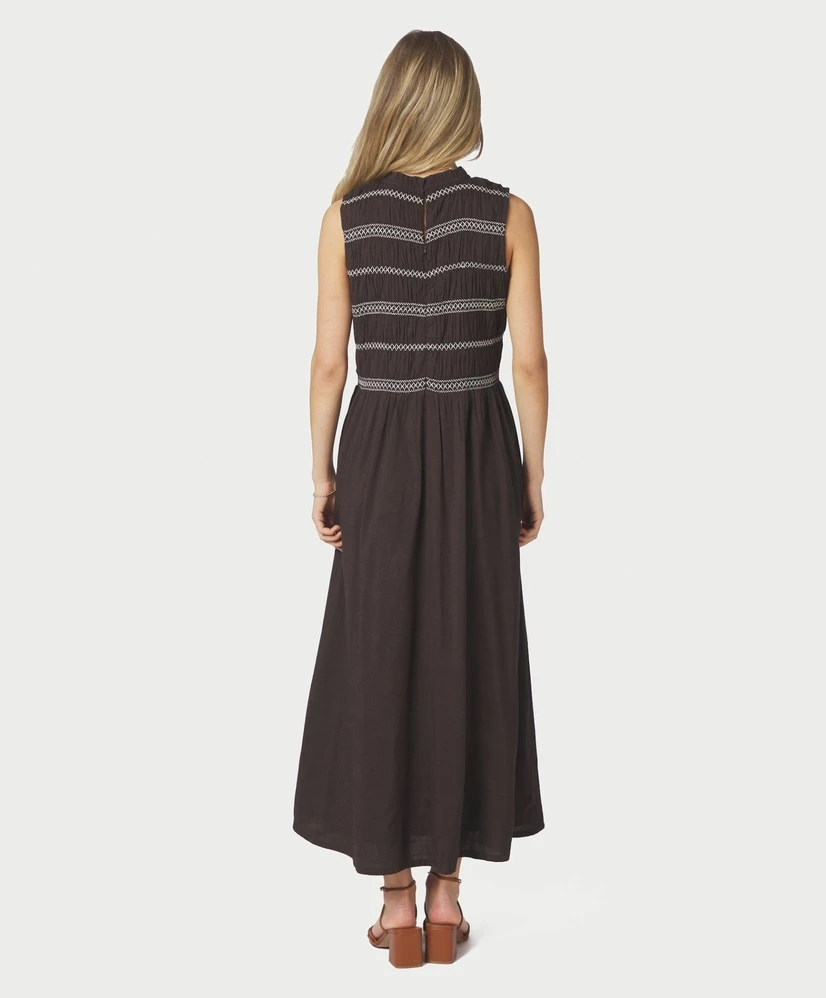 Neo Noir Jurk Atika Deco Smock