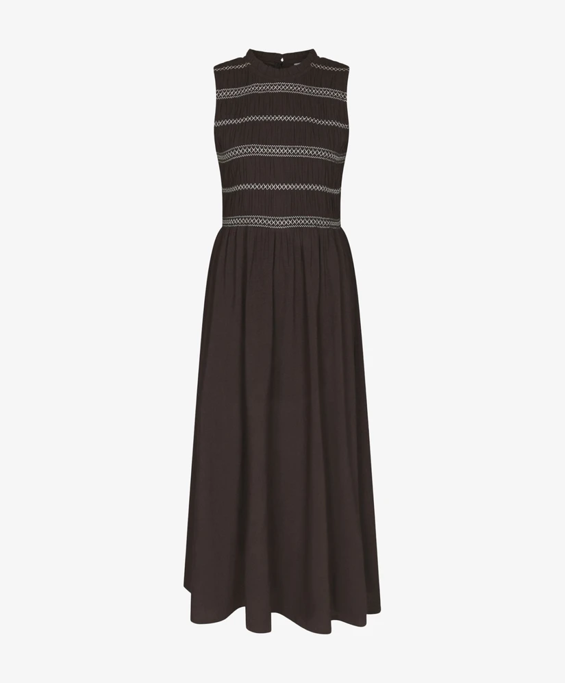 Neo Noir Jurk Atika Deco Smock