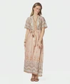 Neo Noir Jurk Moviana Flower Border