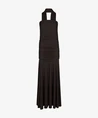Neo Noir Maxi Jurk Misi Mesh