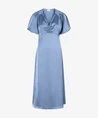 Neo Noir Midi Jurk Illana Heavy Sateen