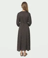Neo Noir Midi Jurk Malinga Dot