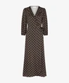 Neo Noir Midi Jurk Malinga Dot