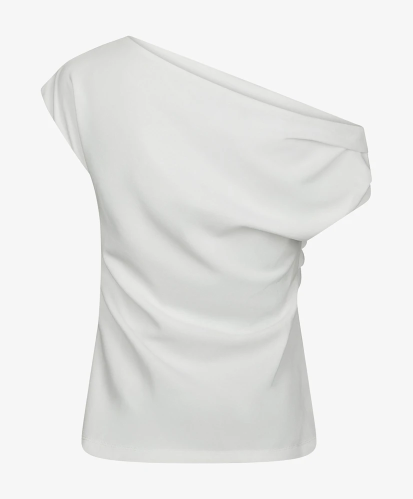 Neo Noir One Shoulder Top Mabelle Drapy