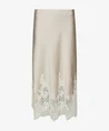 Neo Noir Rok Yelina Heavy Sateen