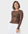 Neo Noir Shirts Top Ella Dot