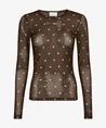 Neo Noir Shirts Top Ella Dot
