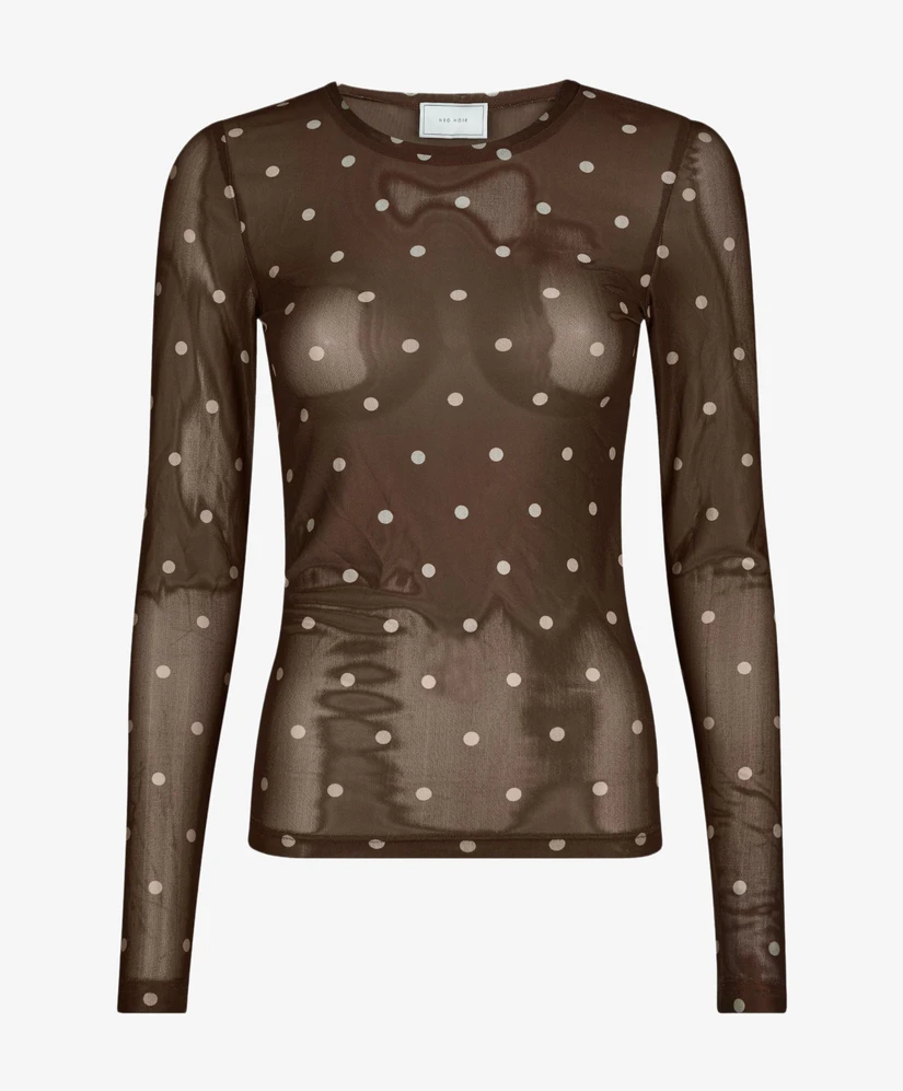 Neo Noir Shirts Top Ella Dot