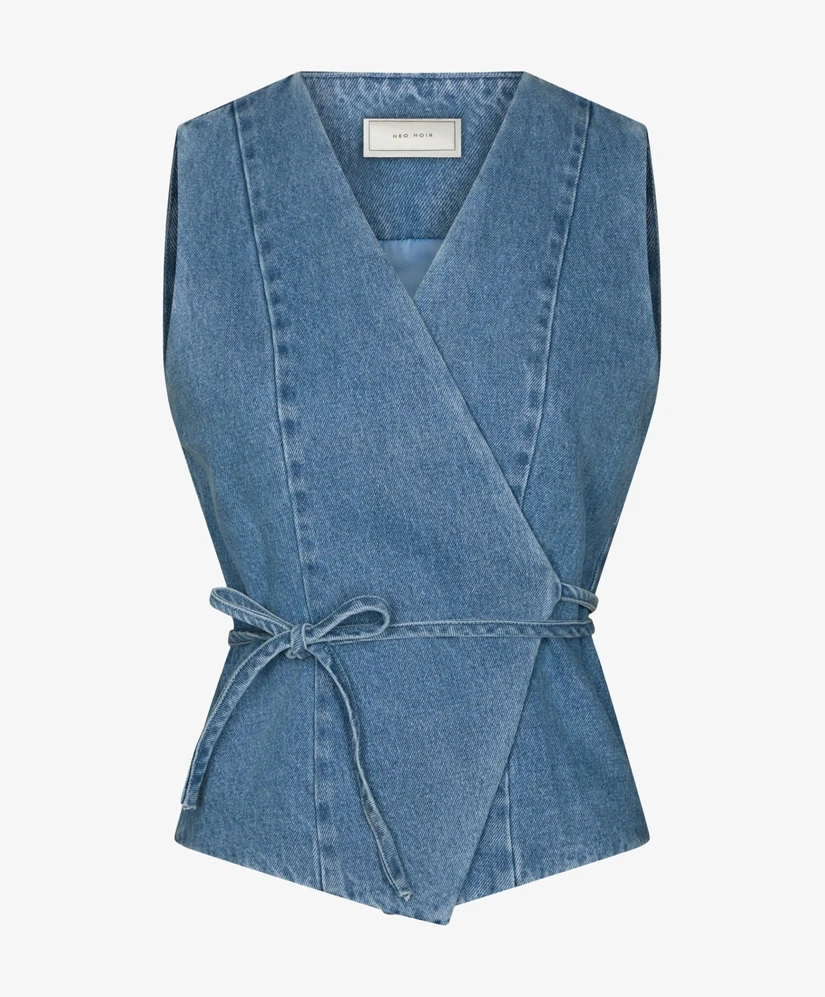 Neo Noir Spijker Gilet Samara