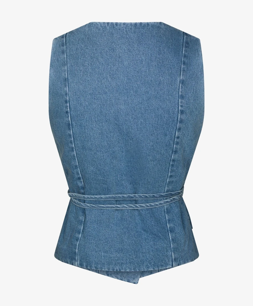Neo Noir Spijker Gilet Samara