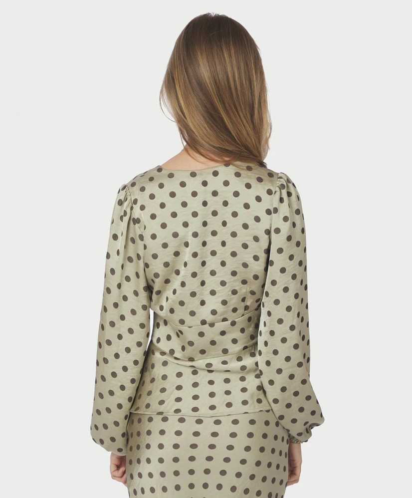 Neo Noir Top Jellima Dotted