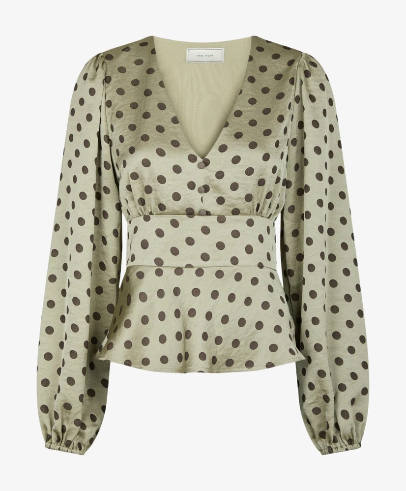 Neo Noir Top Jellima Dotted