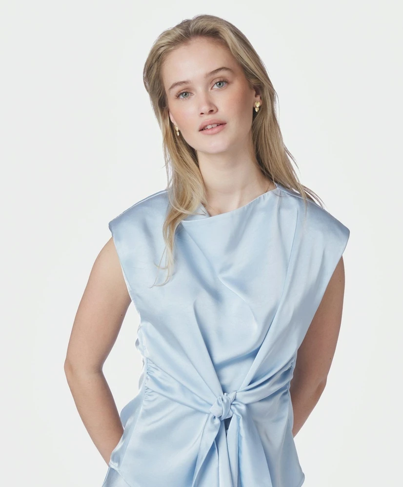 Neo Noir Top Katarim Heavy Sateen