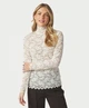 Neo Noir Top Liza Laceflower