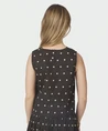 Neo Noir Top Polly Dot