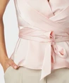 Neo Noir Top Risetta Heavy Sateen
