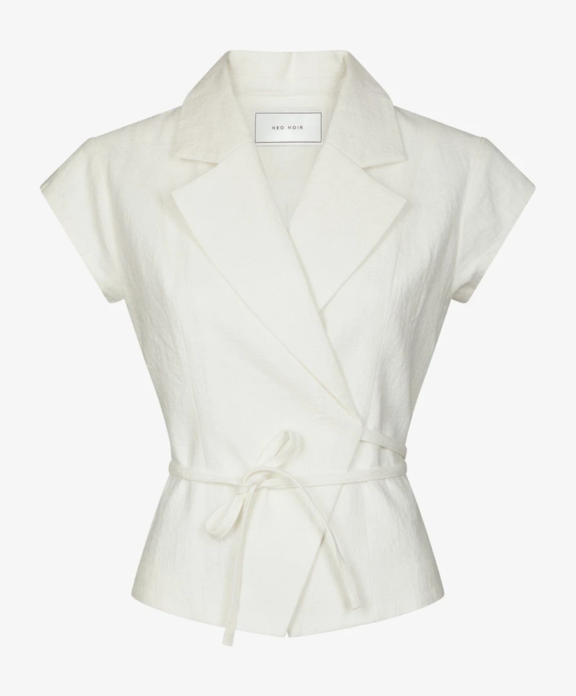 Neo Noir Top Salima Ramie