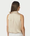 Neo Noir Top Veda Drapy Satin