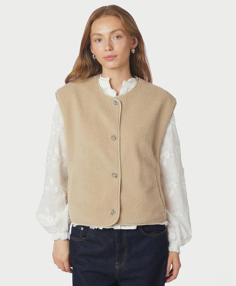 Neo Noir Vest Mariko Teddy