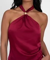 NIKKIE Halter Top Ribe