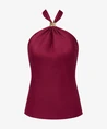 NIKKIE Halter Top Ribe