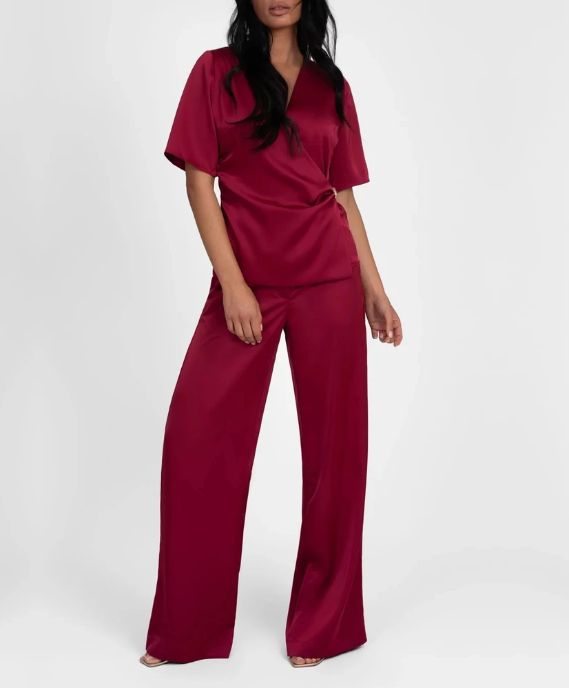 NIKKIE Pantalon Ribe
