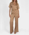 NIKKIE Wrap Top Ribe