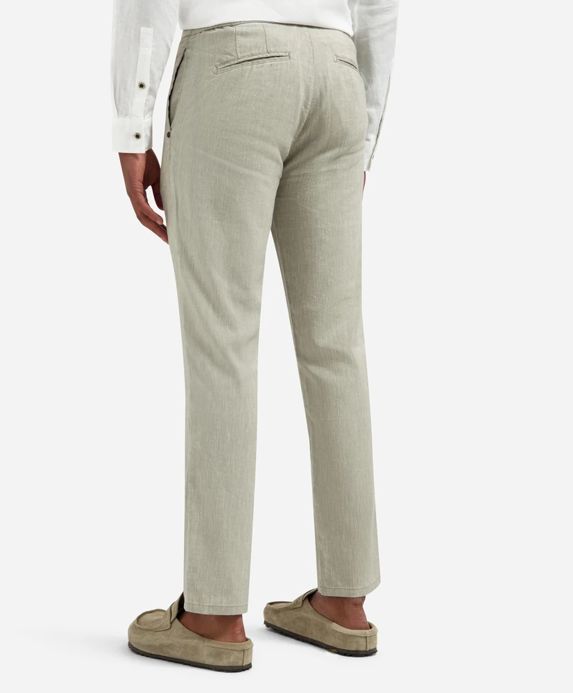 No Excess Broek Linen Blend
