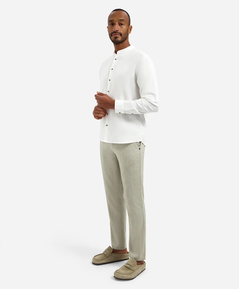 No Excess Broek Linen Blend