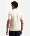 No Excess Half Zip Polo Effen