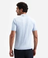 No Excess Half Zip Polo Effen
