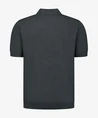 No Excess Half Zip Polo Effen