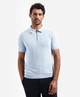 No Excess Half Zip Polo Effen