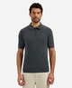 No Excess Half Zip Polo Effen