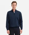 No Excess Half Zip Trui Gemêleerd