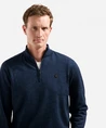 No Excess Half Zip Trui Gemêleerd