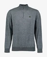 No Excess Half Zip Trui Gemêleerd