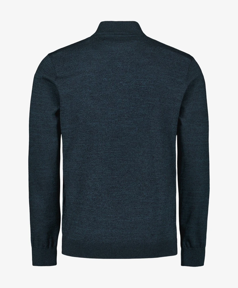No Excess Half Zip Trui Gemêleerd