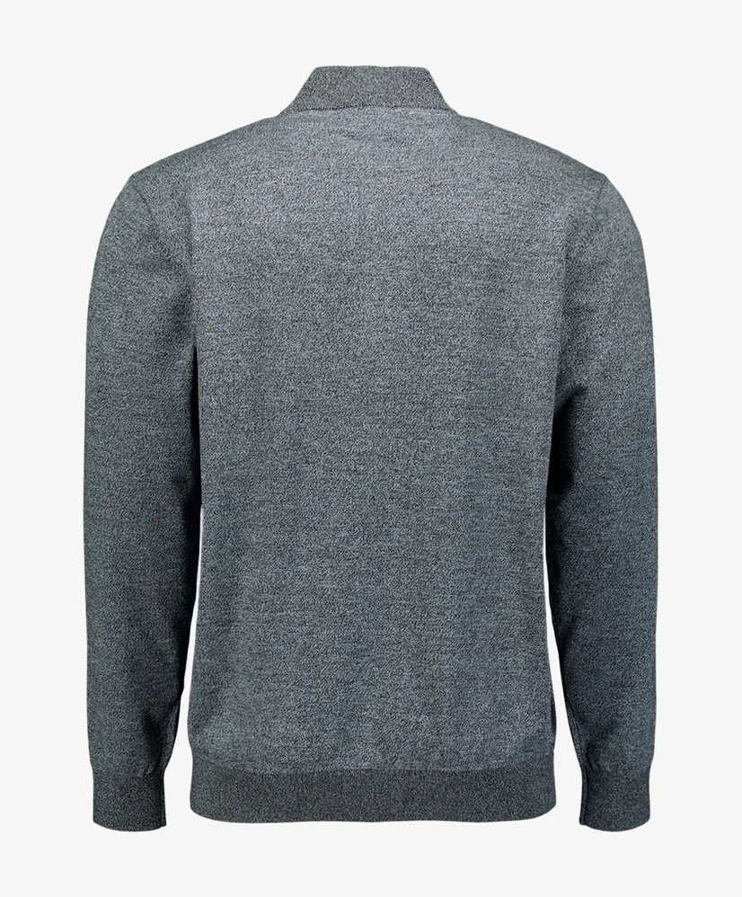 No Excess Half Zip Trui Gemêleerd