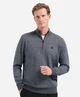 No Excess Half Zip Trui Gemêleerd