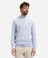 No Excess Half Zip Trui Logo Badge