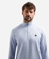 No Excess Half Zip Trui Logo Badge